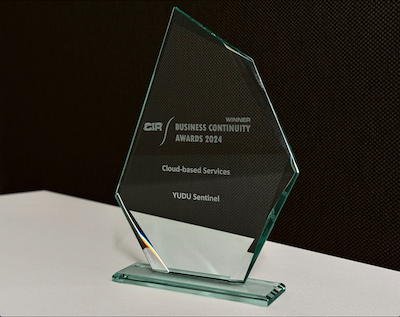 CIR Business Continuity Awards 2024 Trophy