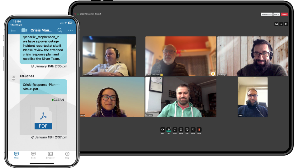 Sentinel Video Conferencing Feature Demo